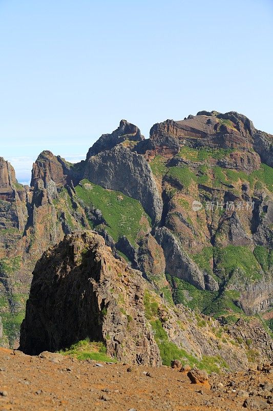 Pico do Areeiro 1818米山区-马德里